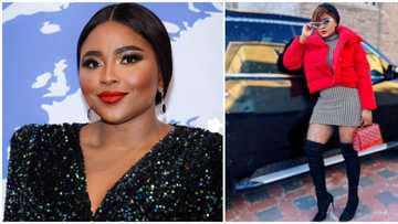 Reactions as abroad-based actress Sonia Ogiri questions why Nigerian girls wear boots