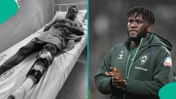 Boniface offers financial support to young Nigerian footballer after ACL surgery