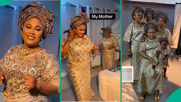 Lady features great grandmother and grandmother in five-generation family photoshoot, people react