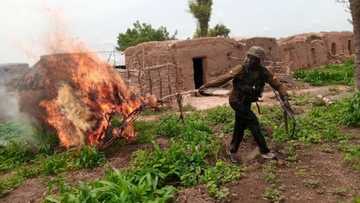 Sojoji sun lalata sansanin shugaban 'yan bindiga, Dan Jangeru, sun kashe wasu, sun kama wasu (Hotuna)