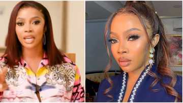 You're giving people online ammunition: Toke Makinwa addresses those who record themselves while crying