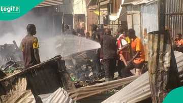 An yi gobarar dare, wuta ta tashi a kasuwar Singer a Kano