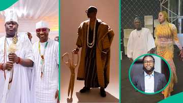 Funke Akindele, 2Baba, Ooni, Peller, celebs storm Seyi Vodi's 50th b'day, Abu Abel cautions Portable