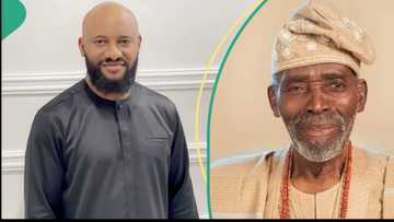 Yul Edochie pens emotional note to Olu Jacobs amid death rumours, shares one wish for the veteran