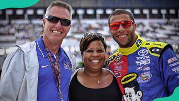 Bubba Wallace's parents and sibling— the family that's backed him all along