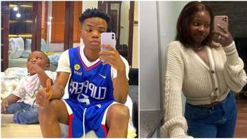 Despite numerous call outs and spilled secrets by baby mama, singer Lyta finally meets his son