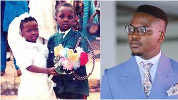 Nigerian man searches for little bridesmaid he was paired with as ringbearer 26 years ago, shares cute photos