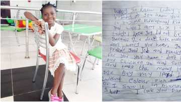 6-year-old girl warms hearts after writing emotional letter to dad who promised her iPad on her birthday