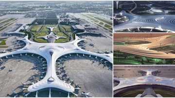 Kayatattun Hotunan katafaren filin jiragen sama na China ya bar mutane baki bude