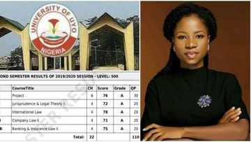 Beauty and brain: Meet the lady that just broke a 36-year-old record at UNIYO by bagging first-class in law