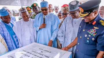 Hotunan sabuwar asibitin NAF da Buhari ya kaddamar a Daura