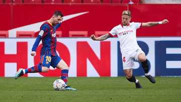 Sevilla star Papu Gomez discloses how Messi made him cry like a baby on the pitch