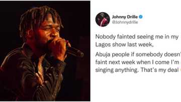 Nobody did in Lagos, I will not sing if no one faints at my Abuja show: Singer Johnny Drille warns fans ahead