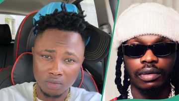 Oloba Salo claims Naira Marley, his boys shot him, brags of having evidence: "I'm not chasing clout"