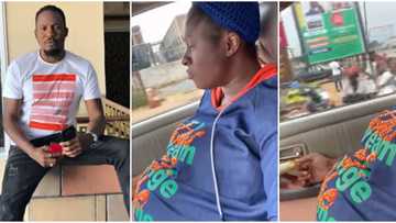 Actor Junior Pope shares throwback video of wife eating corn while in labour as they rushed to hospital