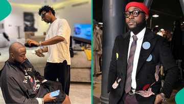 "Davido used to pay me N200 when he was 12, now he pays N2 million": Davido's barber recounts