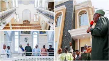 May Allah reward you - Buhari's aide prays for Saraki as he fulfils promise made to dad, builds mosque in Kwara