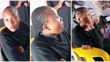 Mai Kitso Ta Aske Gashin Kan Wata Budurwa Saboda Ta Ki Biyan Kudin Kitso, Bidiyon Ya Janyo Cece-Kuce