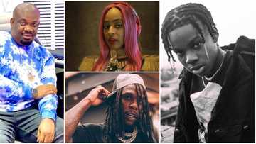 Don Jazzy celebrates Rema as he wins award, DJ Cuppy, Burna Boy, 5 others win big at AFRIMMA 2020