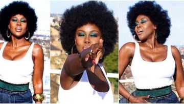 Meet Nigerian woman who got married at 40, conceived at 48, gave birth at 49, many react to her success story