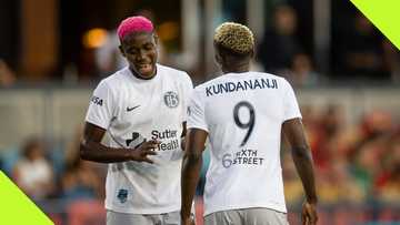 Asisat Oshoala scores against former club Barcelona Femeni in thrilling friendly