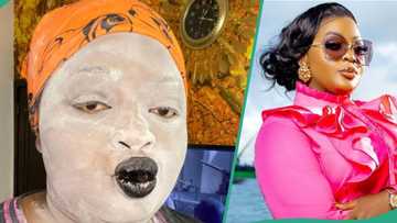 Actress Eniola Badmus stuns fans with frightening new photo: "Wetin be this?"