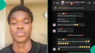 Young man removes dad from family WhatsApp group after he kicked out his mum from platform