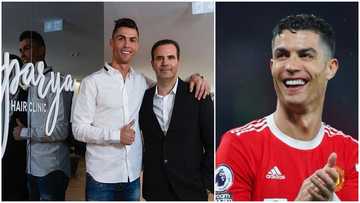 Wantaway Manchester United Superstar Cristiano Ronaldo opens hair transplant clinic in Spain
