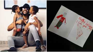 “Wetin she draw”: Ebuka Obi-Uchendu’s daughter activates his mumu button with funny drawing of him, fans react