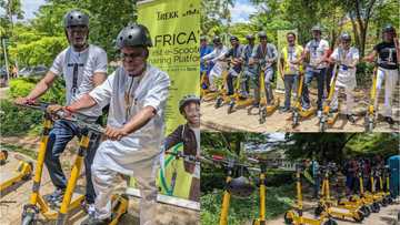 LASU students to use electric scooters as university launches alternative campus shuttle, photos emerge