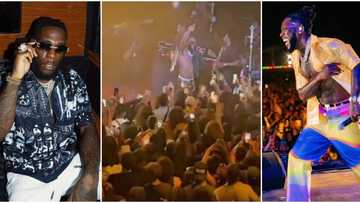 Singer Burna Boy teaches Oyinbo audience his music; video causes stir online