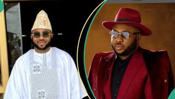 Tonto Dikeh’s ex Olakunle Churchill donates new bus to Ondo church in memory of his late father