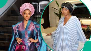 Toke Makinwa and BBNaija Imisi's unexpected moment at event gets everyone talking