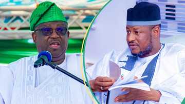 Bayan Radda, Gwamna Caleb ya yi magana kan sulhu da ƴan bindiga