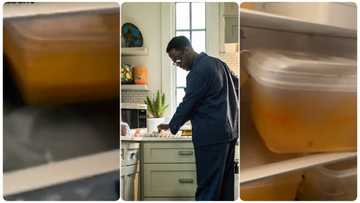 "Wetin dey occur?": Nigerian man in Dubai locks his food with padlock to secure it inside fridge