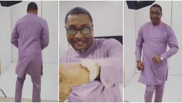 "Dorling on the dance floor": Sweet viral video of actor Tony Umez showing off dance skills stirs reactions