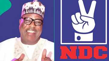 2027 elections: Drama as Kwara governor’s 'cousin' defects to NDC to contest against APC