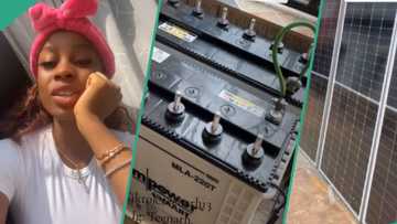Lady installs solar system in her house, gets many panel with tubular batteries, enjoys 24/7 light