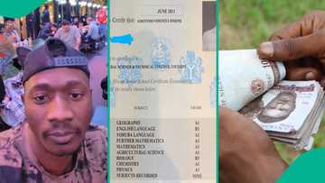 WAEC: Man challenges his niece to do better than him and get N2 million cash gift, shares his result