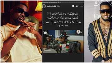 "We should celebrate him yearly": Sarkodie hails Dbanj for being 1st African act to get international collabo