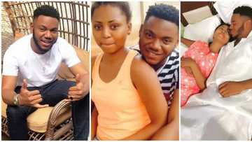 Nigerians troll Regina Daniels’ ex-boyfriend Somadina for losing his boo to a rich man, he reacts