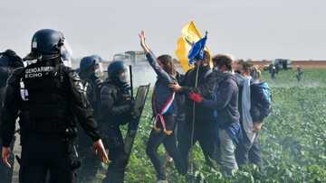 Clashes as thousands march in France against agro industry water 'grab'