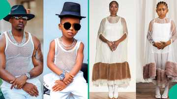 Talented Nigerian kid models recreate Iyabo Ojo, Nicki Minaj, Tiwa Savage, Juma Jux, others' outfits