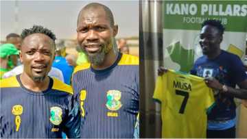 Kano Pillars new signing wears wrong shirt number in first training with team