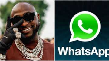 Hallelujah: Davido reacts to the latest updates WhatsApp is set to release