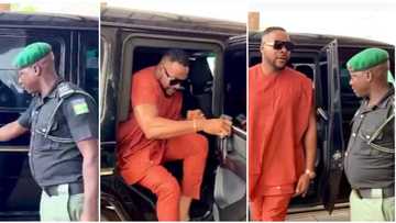 Fans bash actor Bolanle Ninalowo for letting police officer open his car door