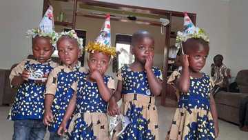 Woman who had 5 babies at once after 20 years of waiting for children celebrates their birthday