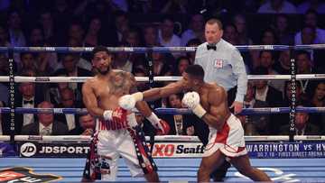 Here is the only time Anthony Joshua lost his cool before a fight against big opponent (video)