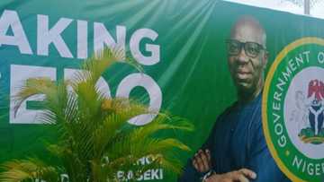 Breaking: Obaseki sworn in as second term governor in Edo (photos, video)