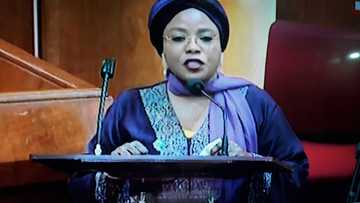 An yi dariya mai kulle cike yayin tantance zababbiyar minista daga jihar Kogi a zauren majalisar dattawa